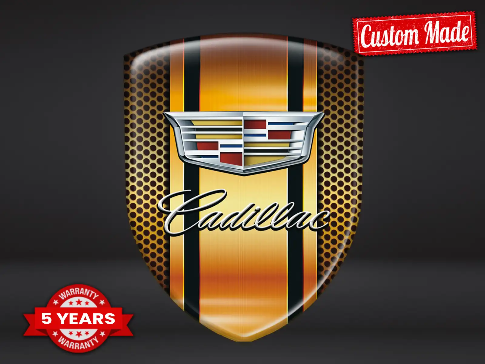Cadillac Vinylsticker Auto Limitiert Stern Minimalistisch